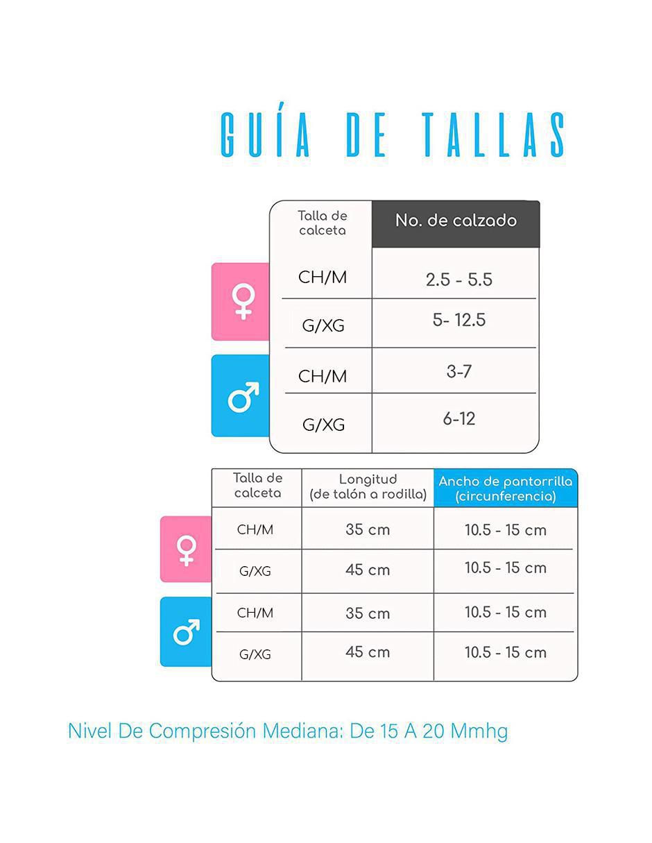 Calceta compresión de neopreno unisex 1 par 5