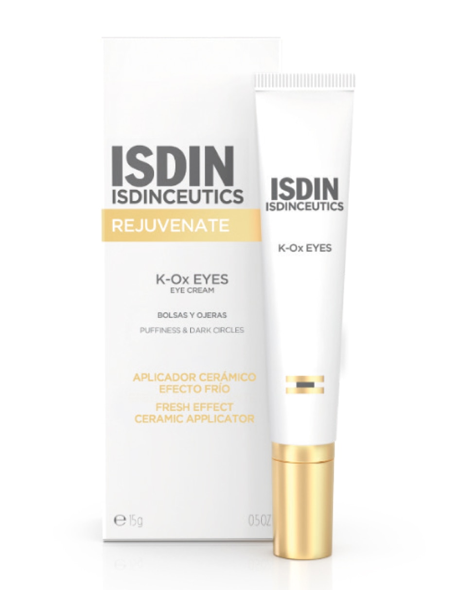 Crema para contorno de ojos recomendada para desinflamar y relajar de día y noche Isdin para todo tipo piel