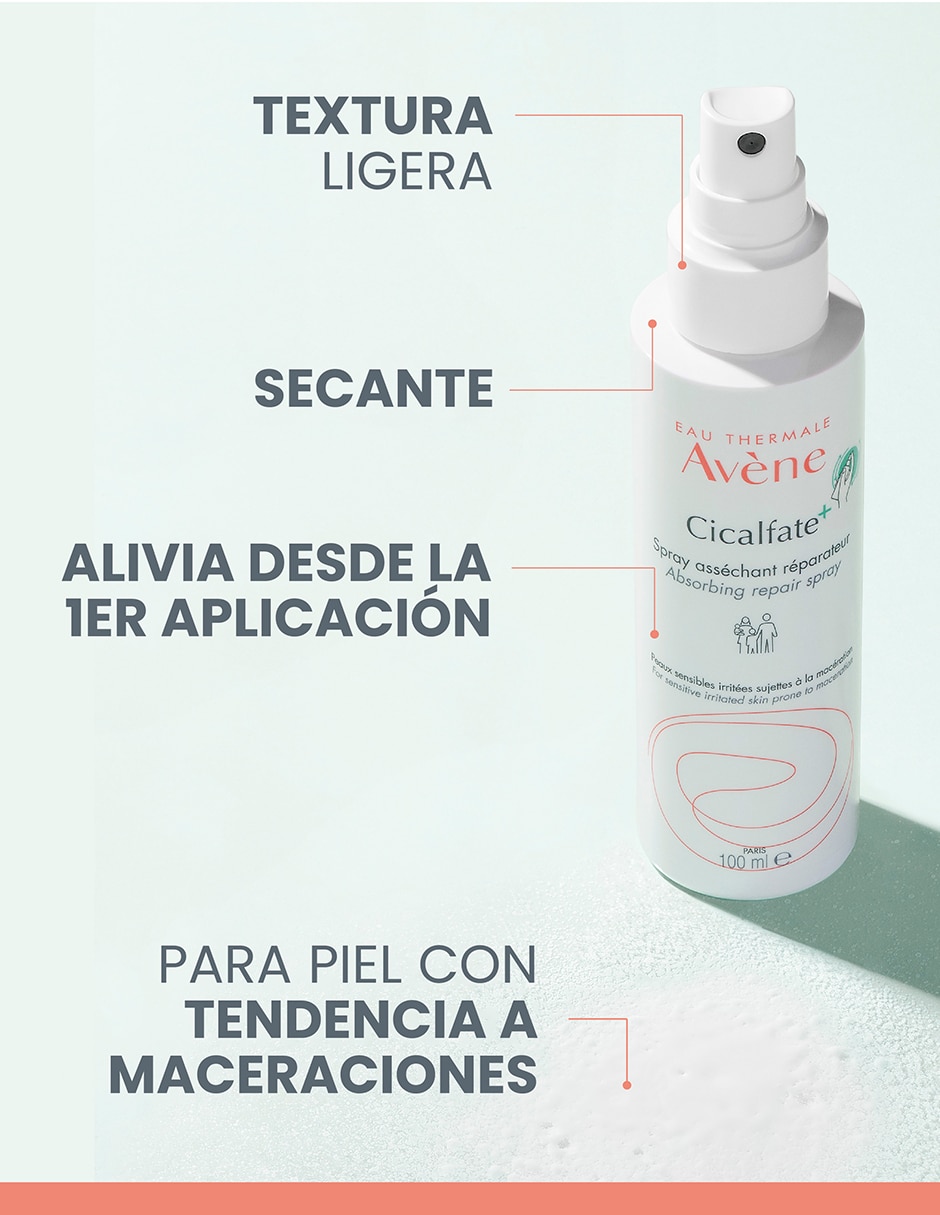 Spray regenerador Avène Cicalfate+ Drying 100 ml