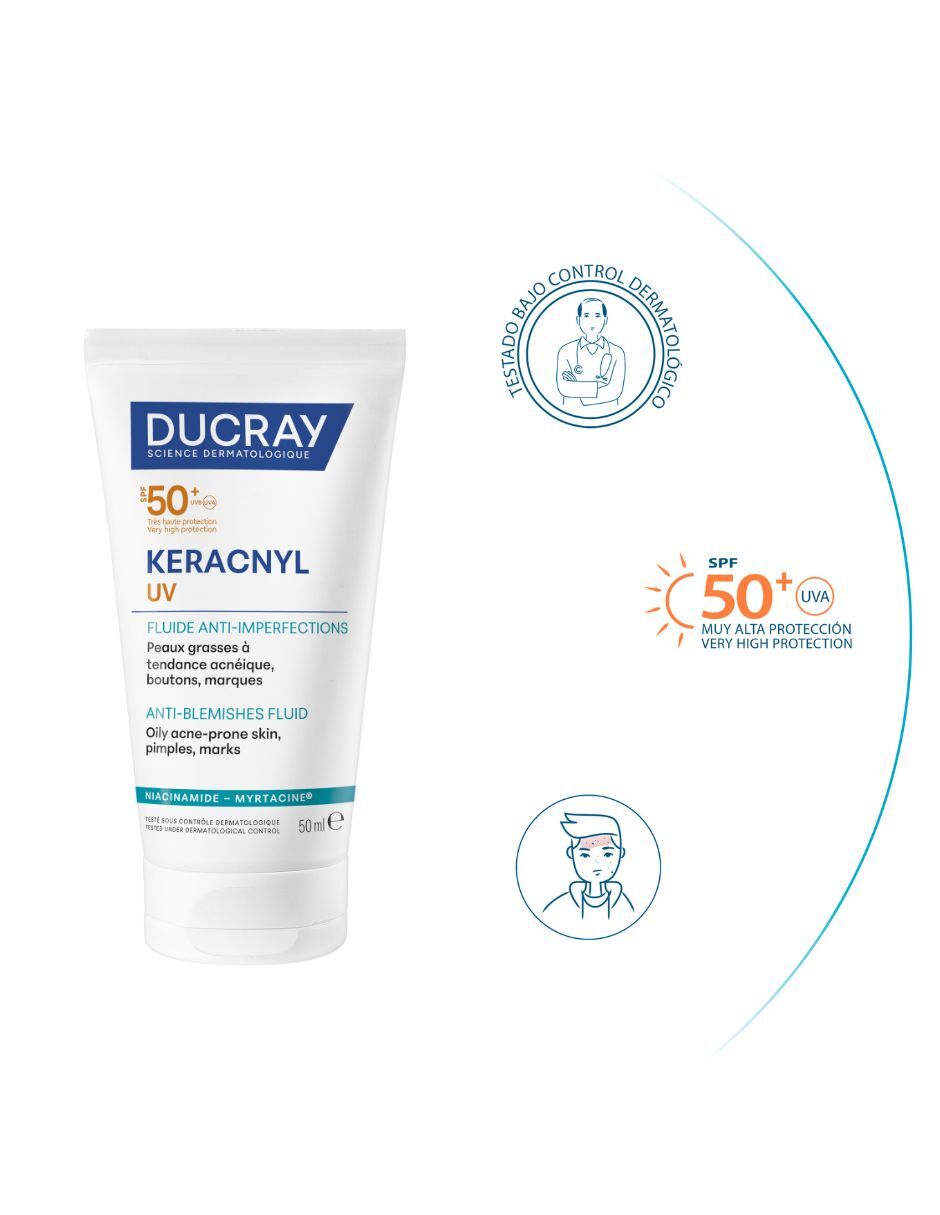Crema facial recomendada para acné de día para piel grasa 5