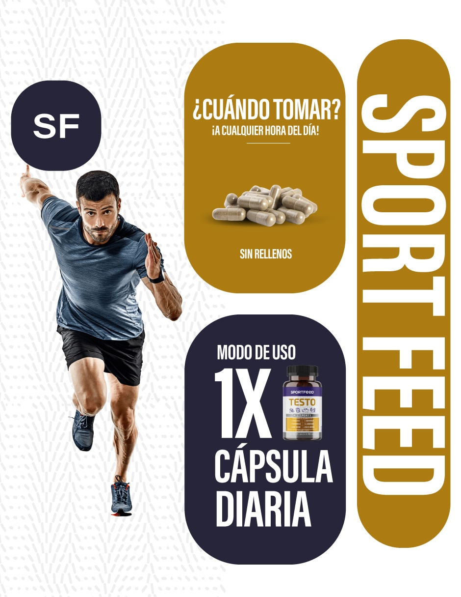 Suplemento Alimenticio Hombre TESTO con fenogreco ( trigonella foenum-graecum) 2