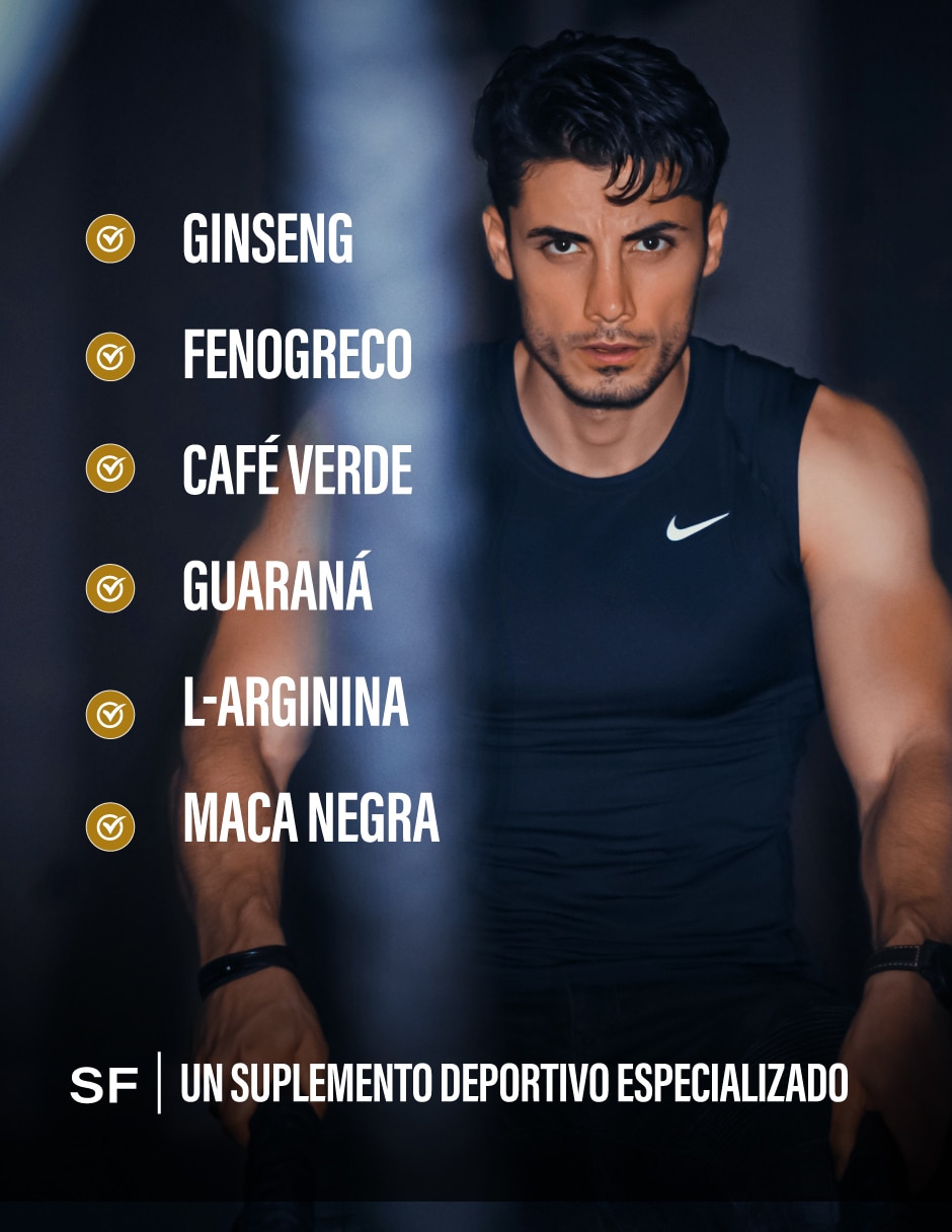Suplemento Alimenticio Hombre TESTO con fenogreco ( trigonella foenum-graecum) 3