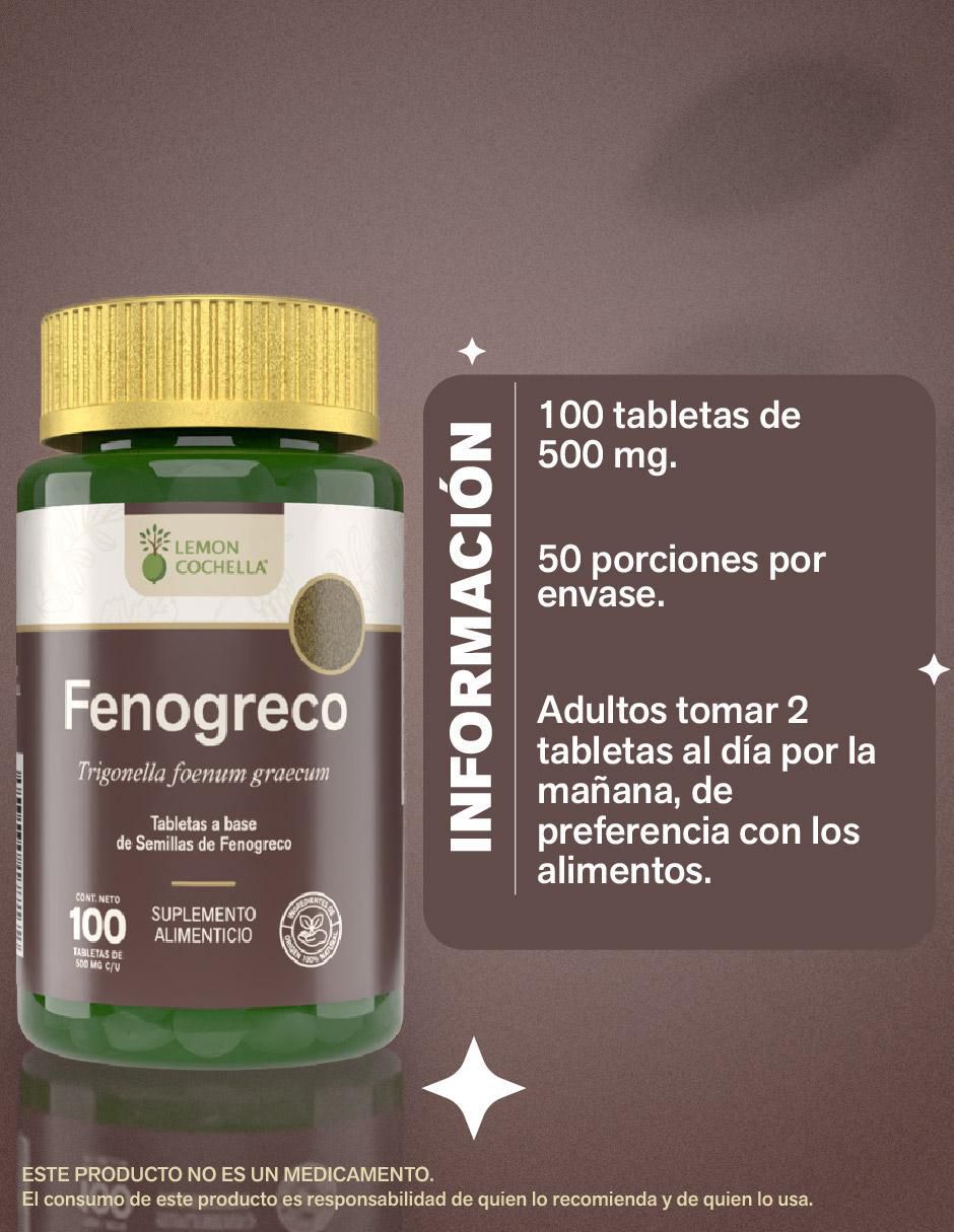 Fenogreco de 100 cápsulas 5