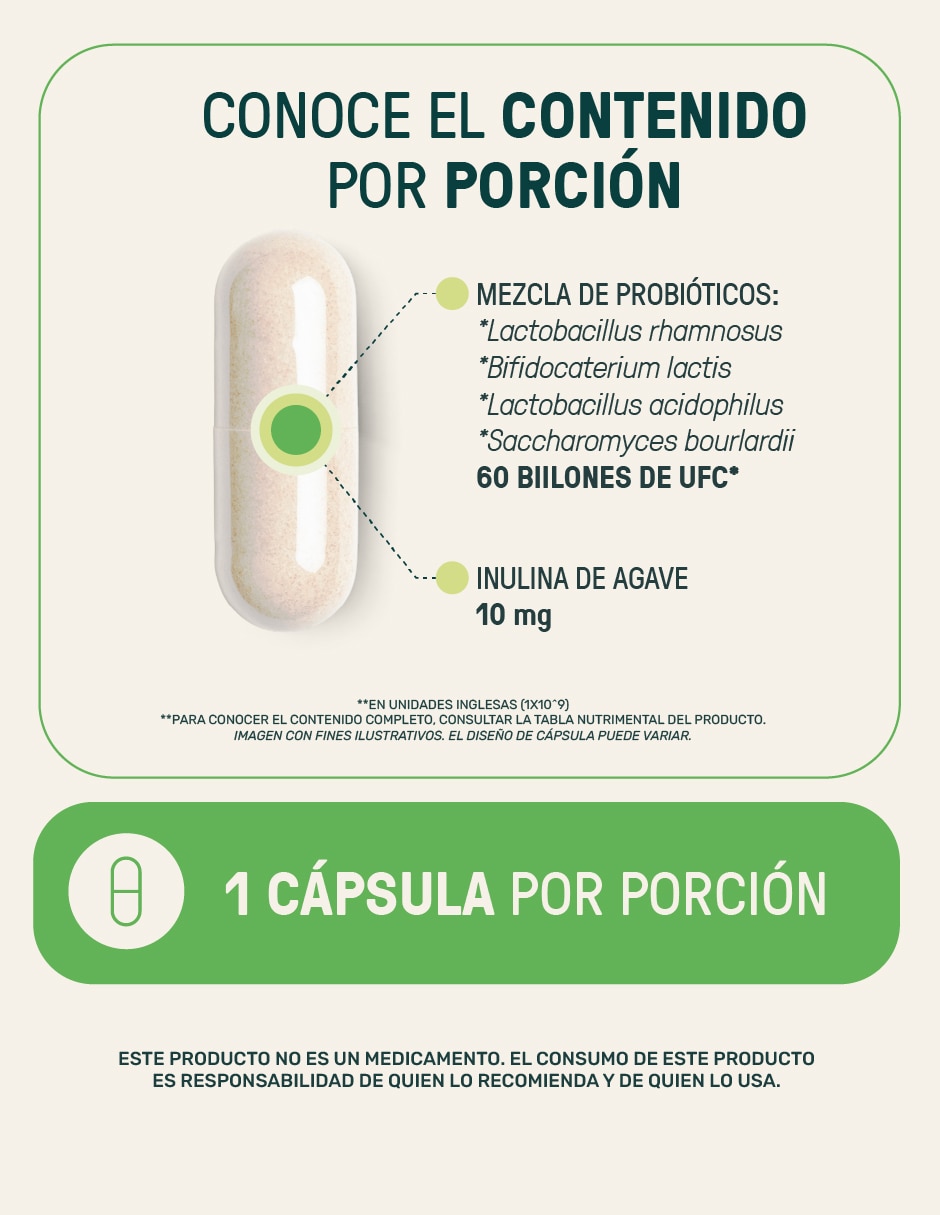 Probióticos Life 360+ 60 Billones Life360+ de 240 cápsulas