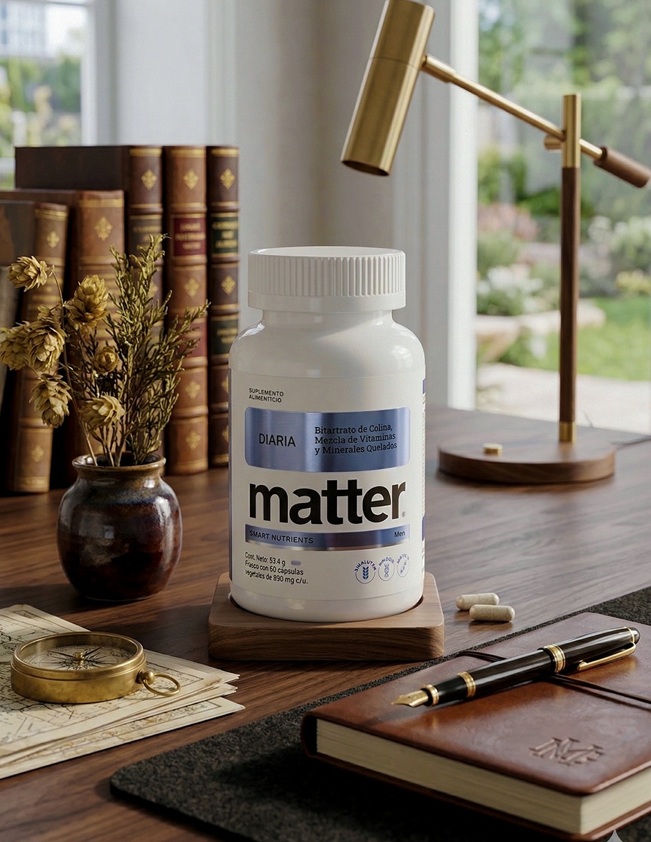 Multivitamínico y multimineral Matter 60 cápsulas para hombre