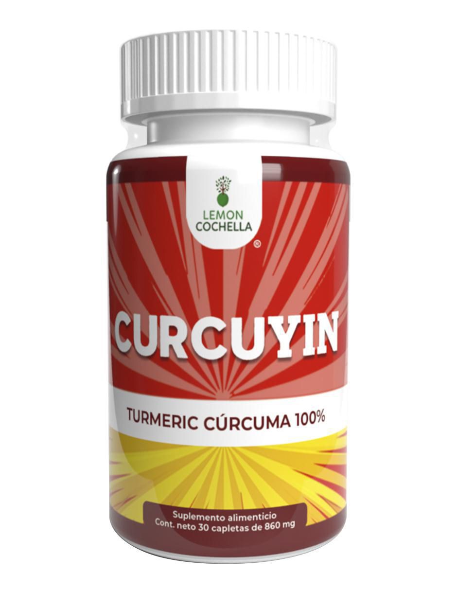 Suplementos alimenticios curcuyin túrmeric con cúrcuma