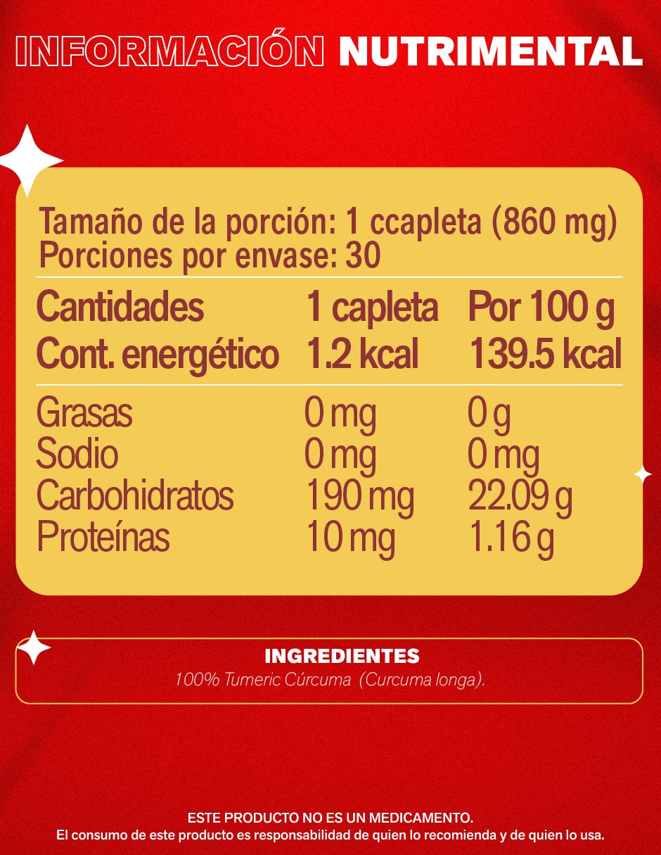 Suplementos alimenticios curcuyin túrmeric con cúrcuma 6