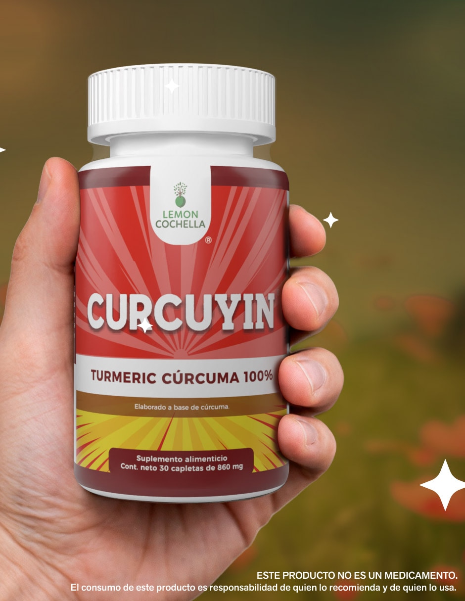 Suplementos alimenticios curcuyin túrmeric con cúrcuma 5