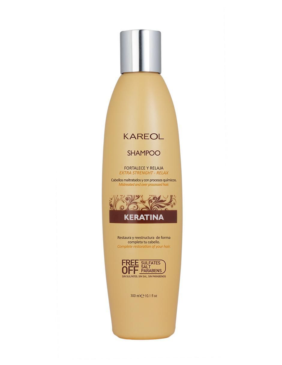 Shampoo reparador para cabello Keratina 300 ml 1