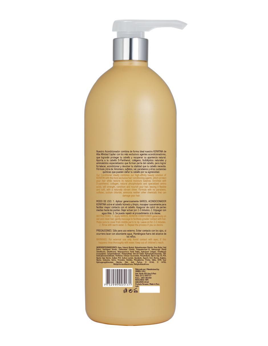 Shampoo reparador para cabello 1000 ml 2