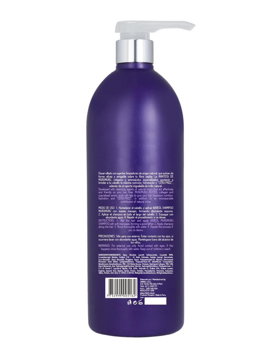 Shampoo hidratante para cabello 1000 ml 2