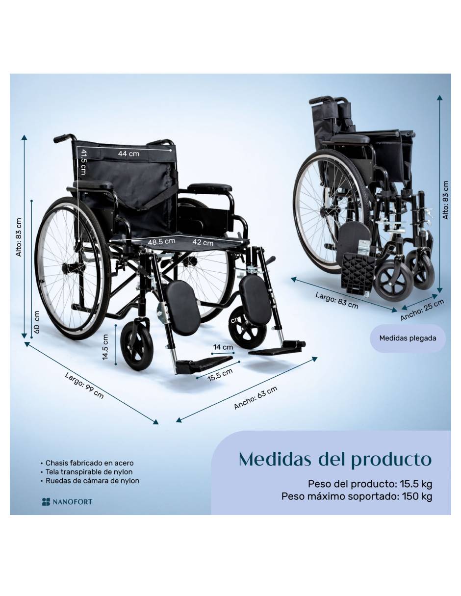 Silla de ruedas mkz-sillatodotneg 11
