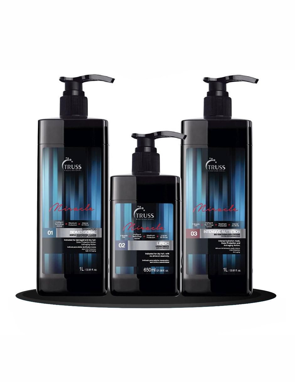 Tratamiento para capilar Fast Repair Miracle 3 Pasos hidratante Fast Repair