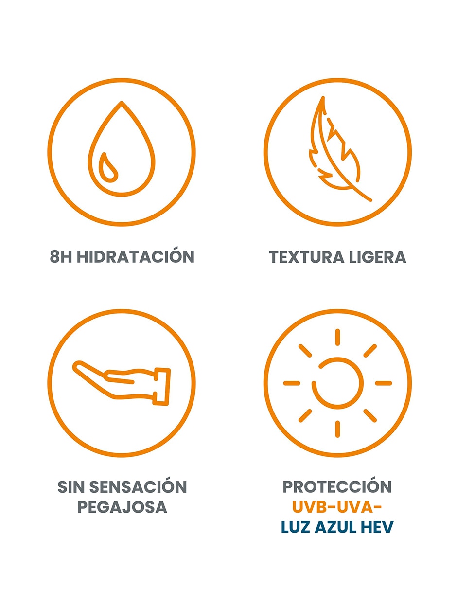 Protector solar FPS 50 gama naranja 50 ml 3