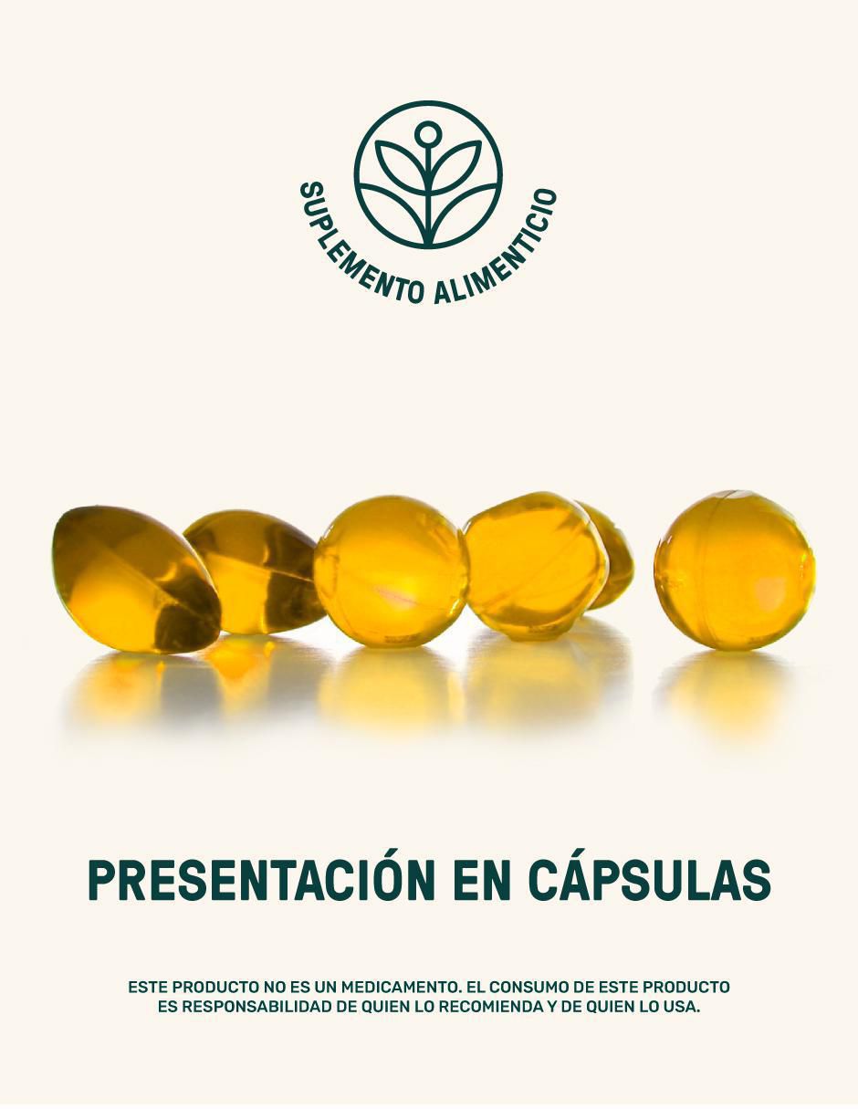 Suplemento alimenticio Life360+ con omega 3, aceite de salmón con DHA y EPA de 360 cápsulas