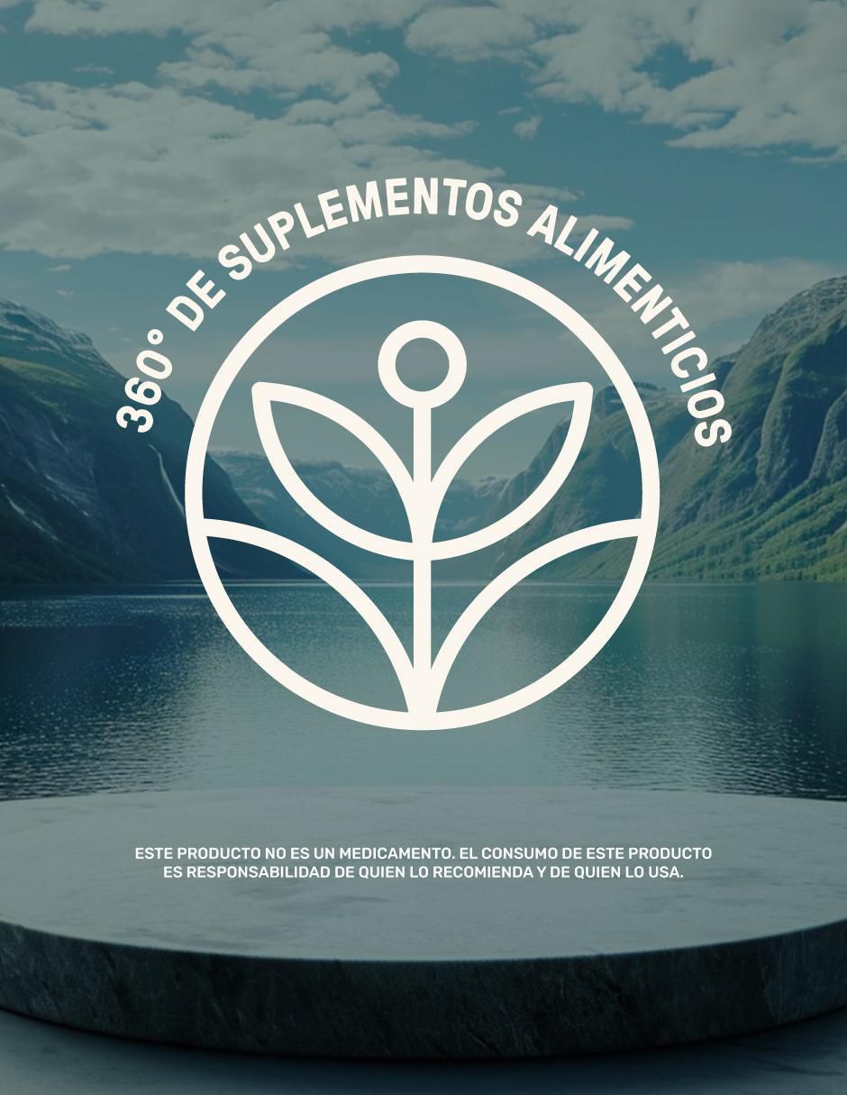 Suplemento alimenticio Life360+ con omega 3, aceite de salmón con DHA y EPA de 360 cápsulas