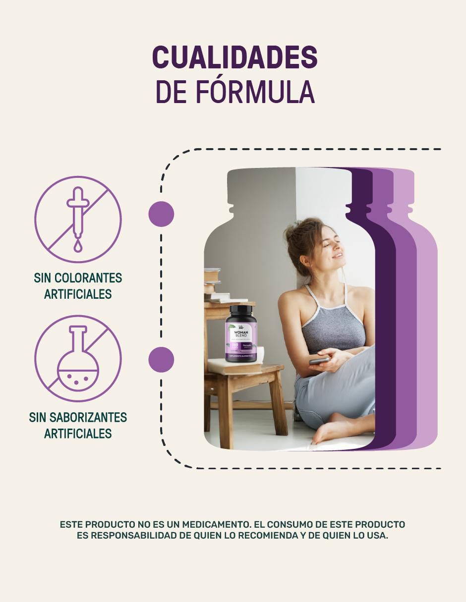 Multivitamínico para mujer con colágeno hidrolizado, biotina, ácido fólico, vitamina a, c, d, b12 y zinc, 360 cápsulas. Vitamina life360+ para mujer