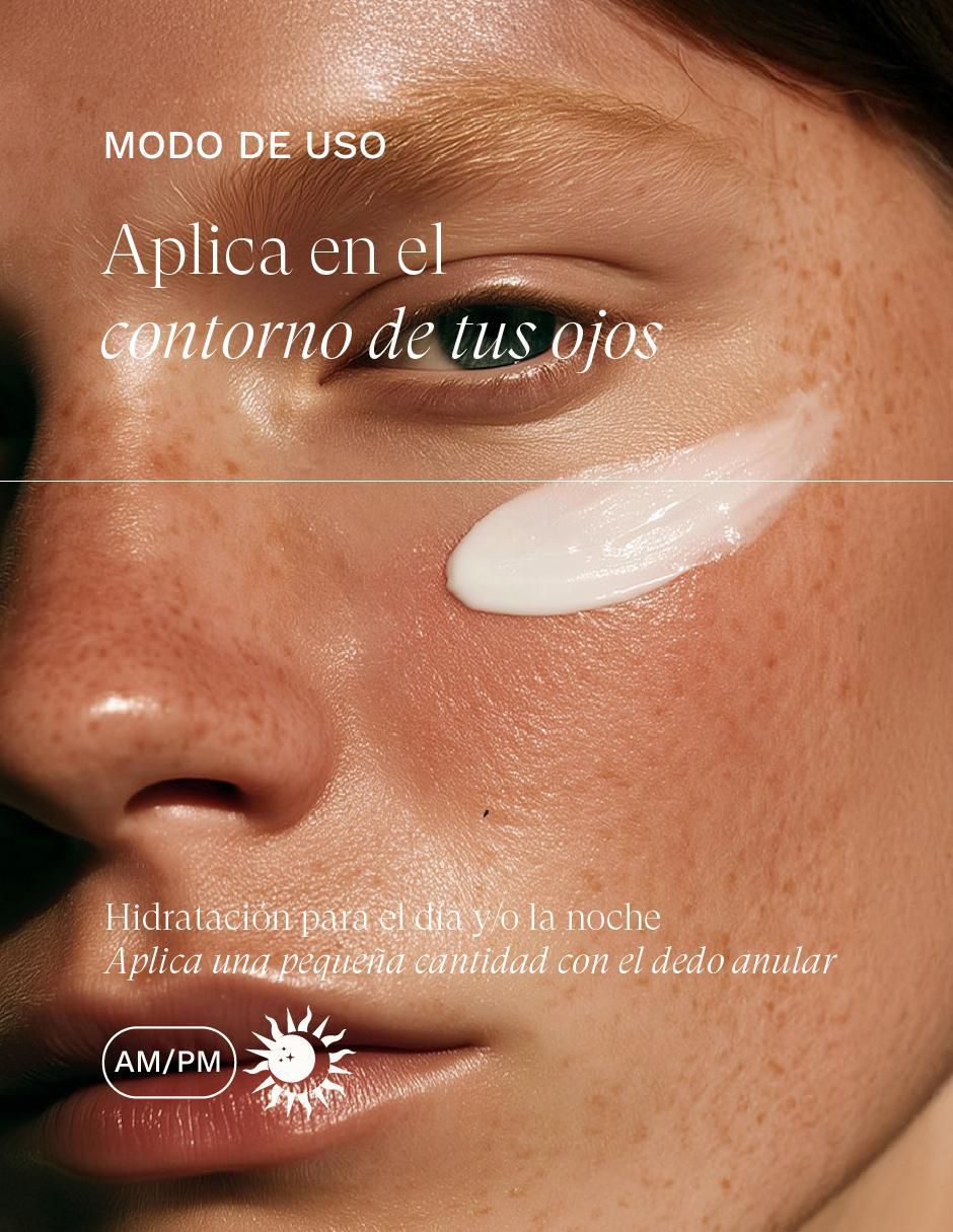 Set de crema para contorno de ojos recomendada para prevenir signos de la edad noche para todo tipo piel 6