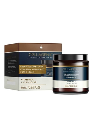 Crema facial recomendada para aclarar día y noche Collagenic todo tipo piel