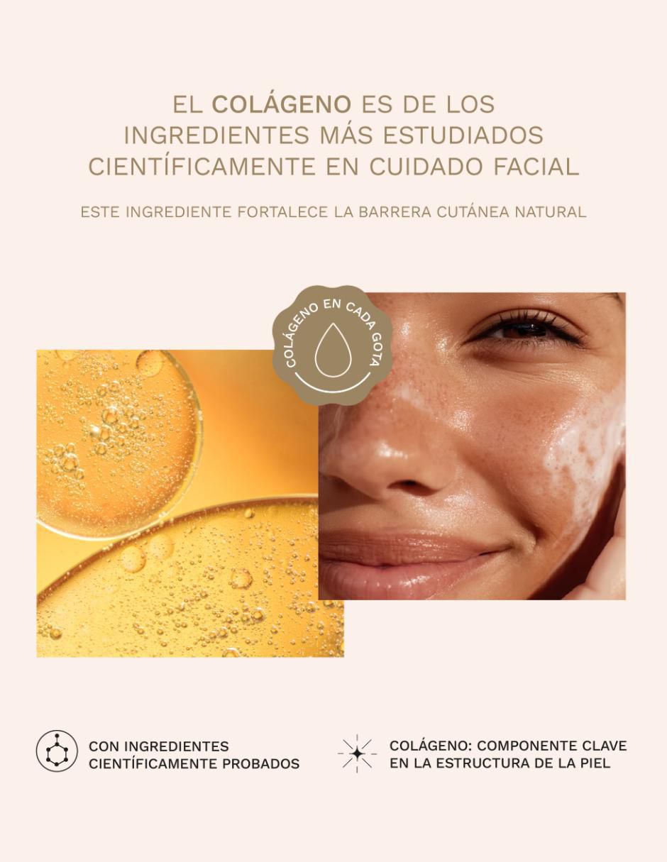 Crema facial recomendada para aclarar día y noche Collagenic todo tipo piel