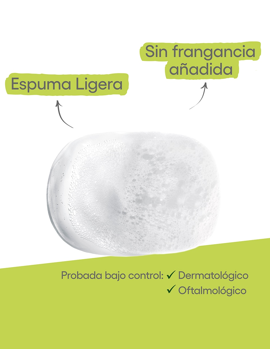 Limpiador facial espuma limpiadora hidratante y desmaquillante Aderma Biology para hidratar
