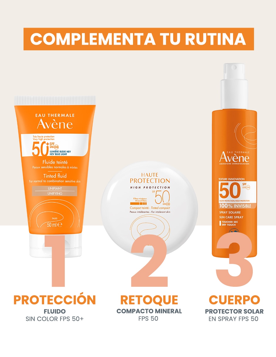 Protector solar FPS 50 gama naranja 50 ml 6