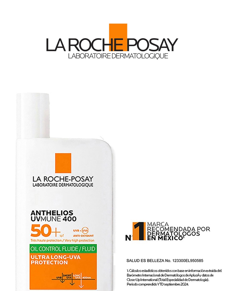 Protector solar FPS 50 Anthelios 50 ml