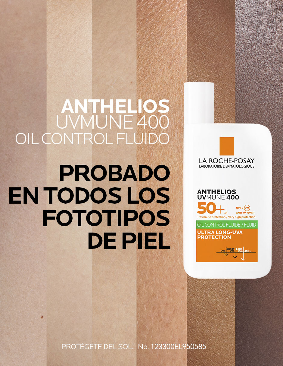 Protector solar FPS 50 Anthelios 50 ml 5