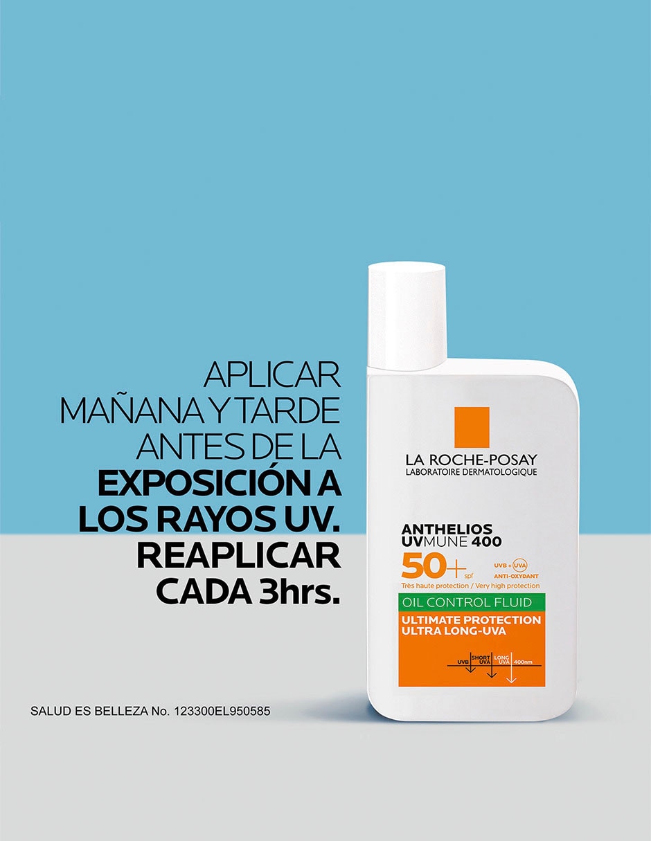 Protector solar FPS 50 Anthelios 50 ml 7