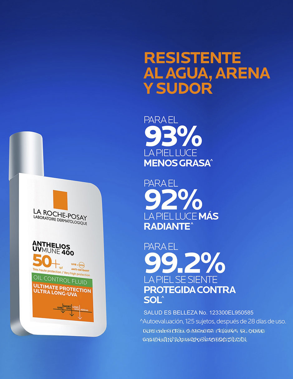 Protector solar FPS 50 Anthelios 50 ml 9