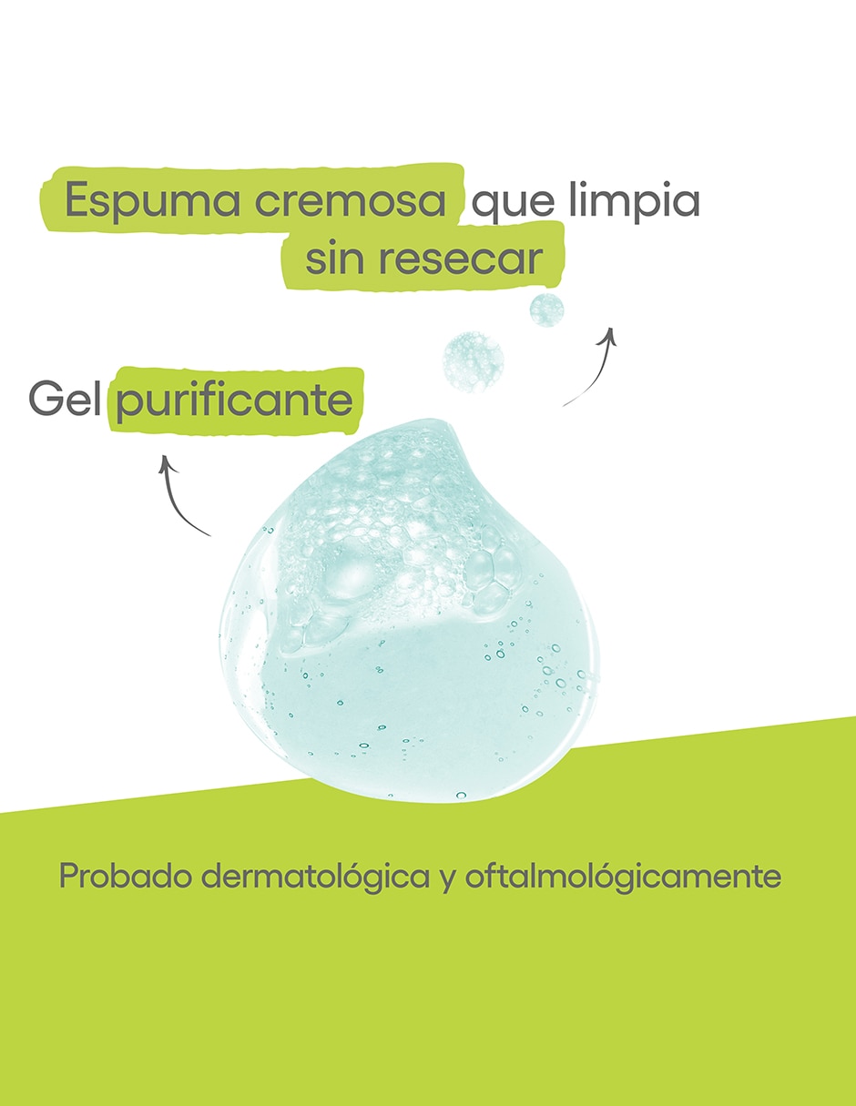 Gel para rostro limpiador aderma biology ac gel limpiador purificante para piel con tendencia acnéica 200 ml aderma aderma biology