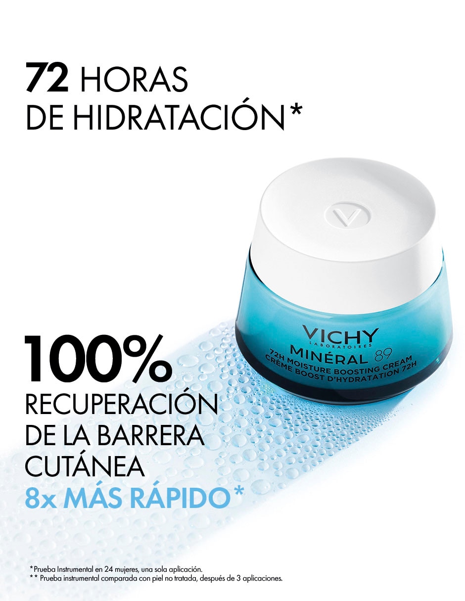 Crema hidratante Minéral 89 Vichy