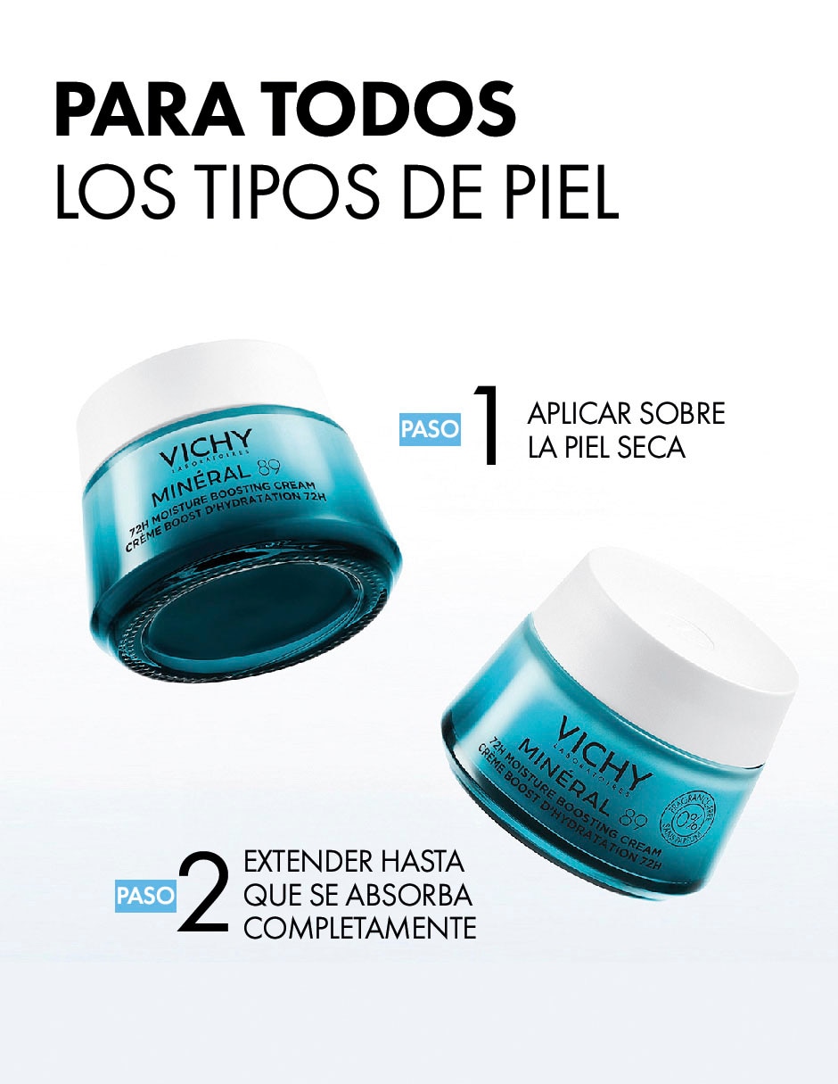 Crema hidratante Minéral 89 Vichy