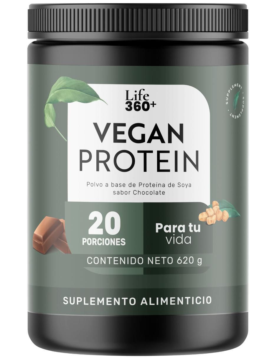 Proteína Vegana de Soya scoop Dosificador incluído sabor chocolate Proteína Vegana de Soya scoop Dosificador incluído sabor chocolate