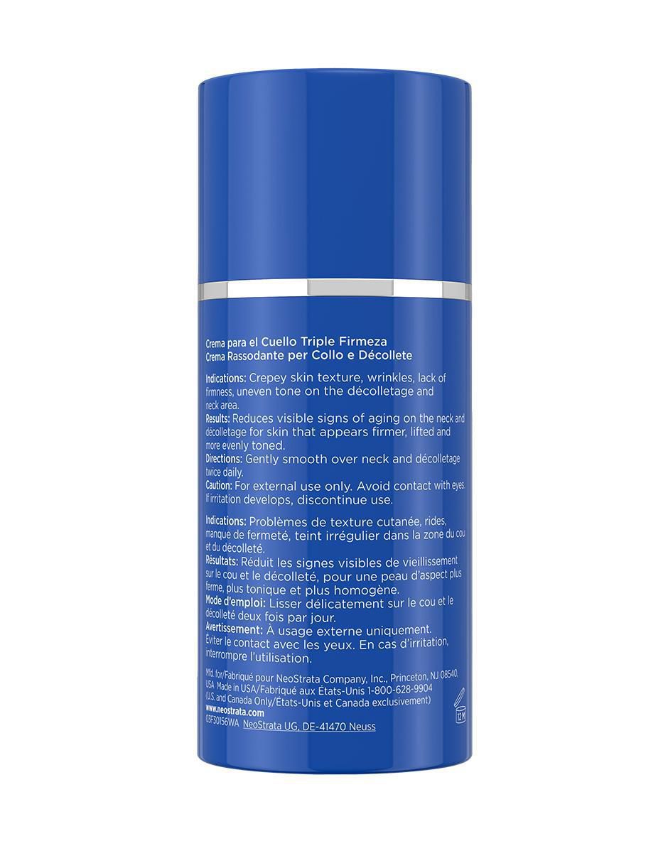 Crema para cuello y escote recomendada para prevenir signos de la edad día y noche Skin Active Firming todo tipo piel 2