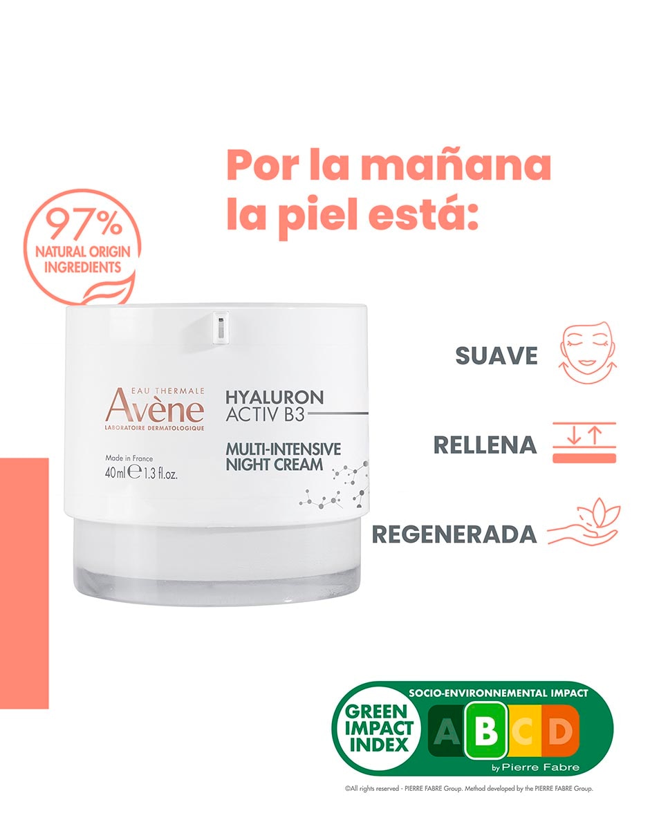 Crema facial recomendada para prevenir signos de la edad de uso en seco Hyaluron Activ B3 para todo tipo de piel 7