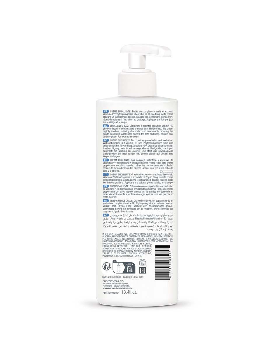 Crema para rostro y cuerpo recomendada para calmar y aliviar la piel de día Xerodiane Ap+ para piel seca y sensible 3