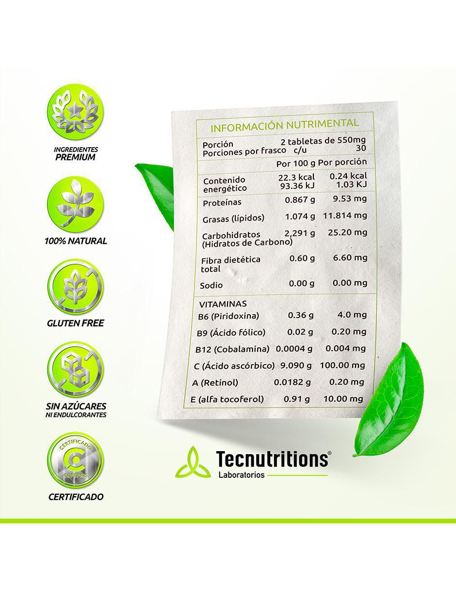Nopal con neem complex de 60 tabletas 4