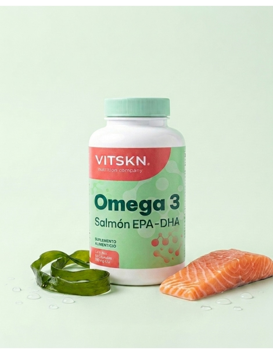 Suplementos alimenticios Omega 3 Salmón con omega 3, aceite de salmón , dha y epa 2