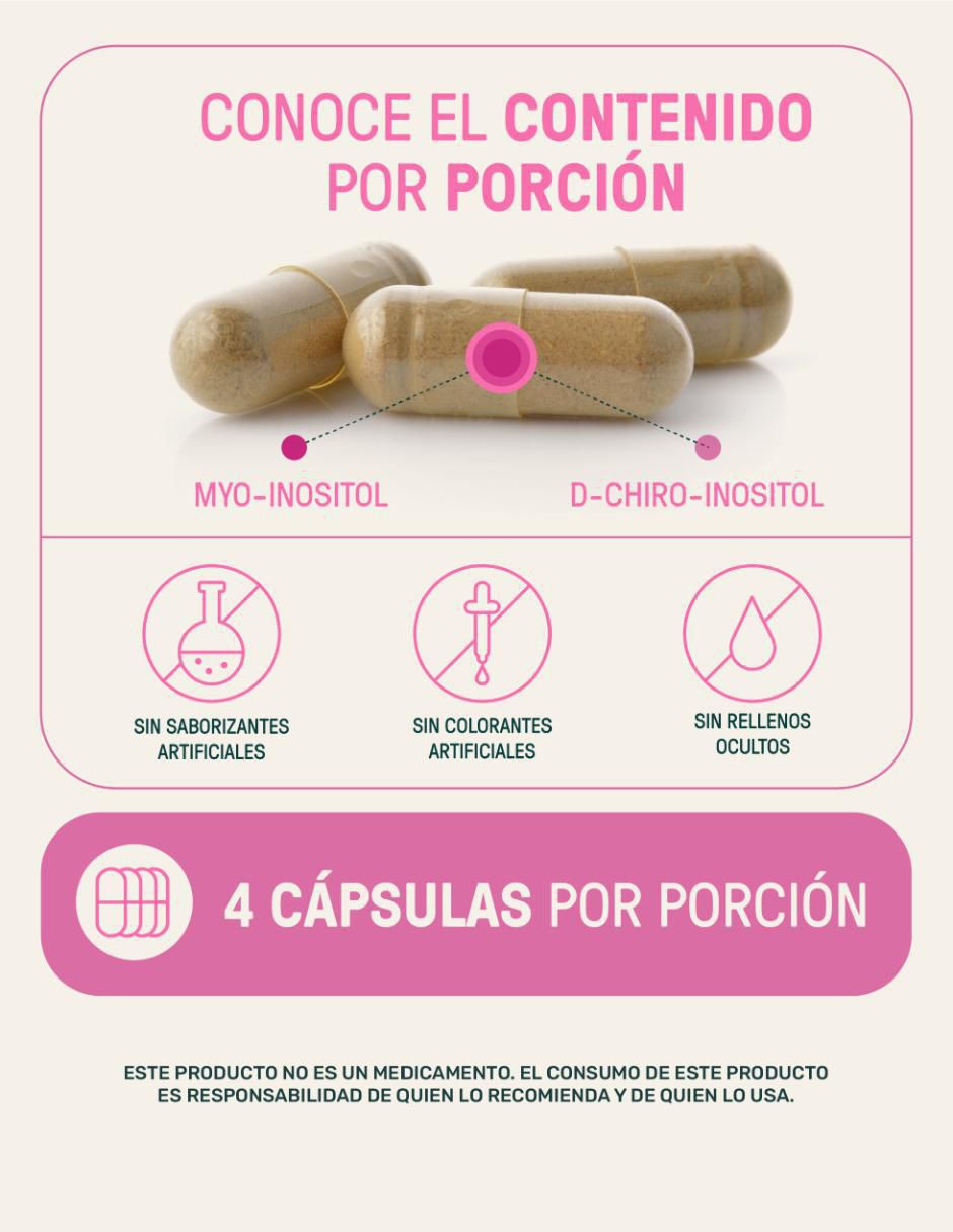 Myo & d-chiro inositol de 280 cápsulas life360+ 'con' myo-inositol y d-chiro inositol 'sabor' sin sabor 'de' sin tamaño Myo & d-chiro inositol de 280 cápsulas life360+ 'con' myo-inositol y d-chiro inositol 'sabor' sin sabor 'de' sin tamaño