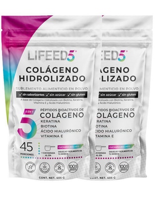 Set de suplementos alimenticios Colágeno hidrolizado