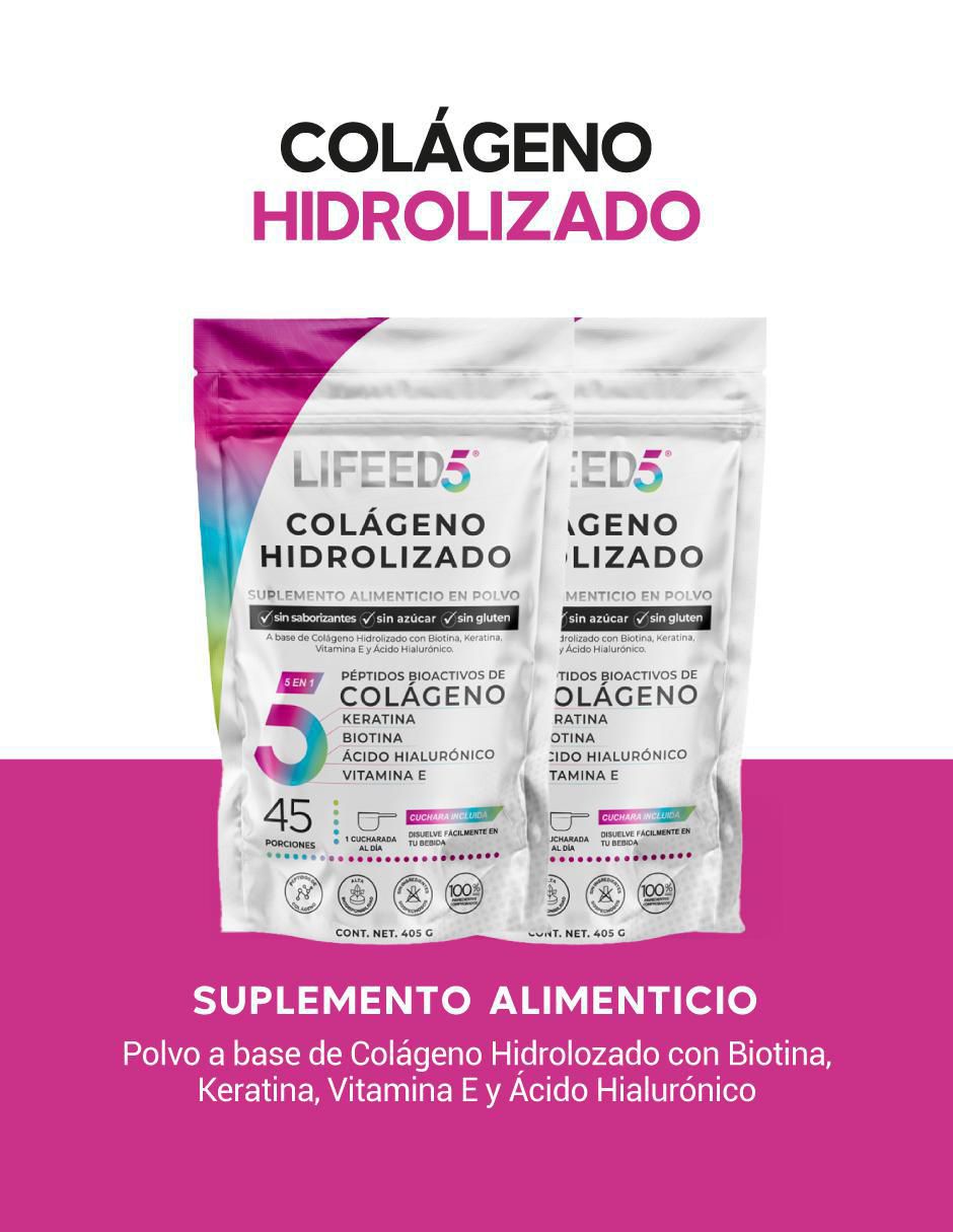 Set de suplementos alimenticios Colágeno hidrolizado 2