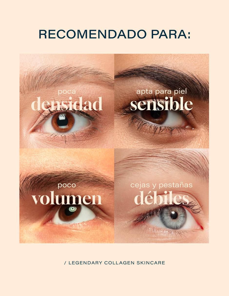 Sérum fortalecedor para pestañas y cejas Collagenic todo tipo piel