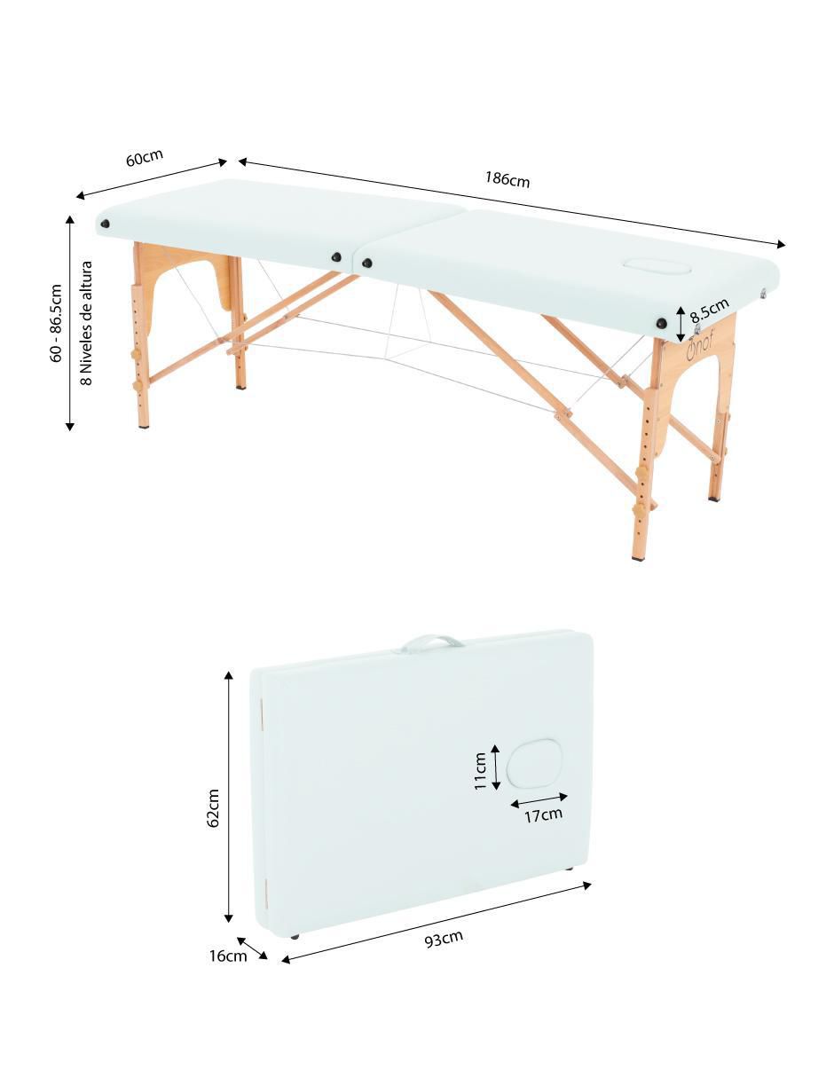 Cama para masaje MB-002 8
