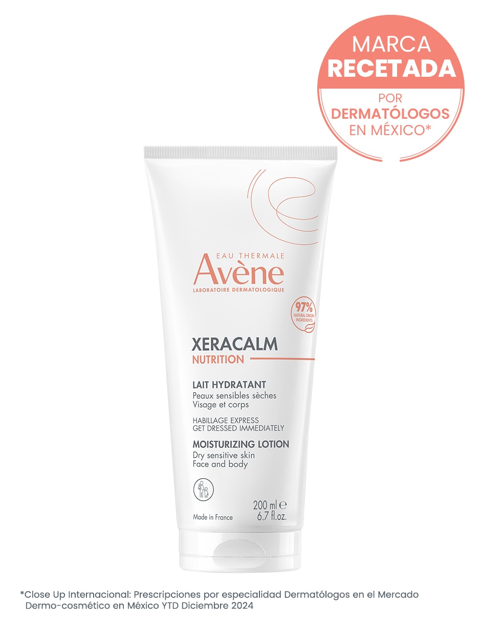 Leche corporal recomendada para calmar la piel día Avène Xeracalm para piel seca y sensible 9