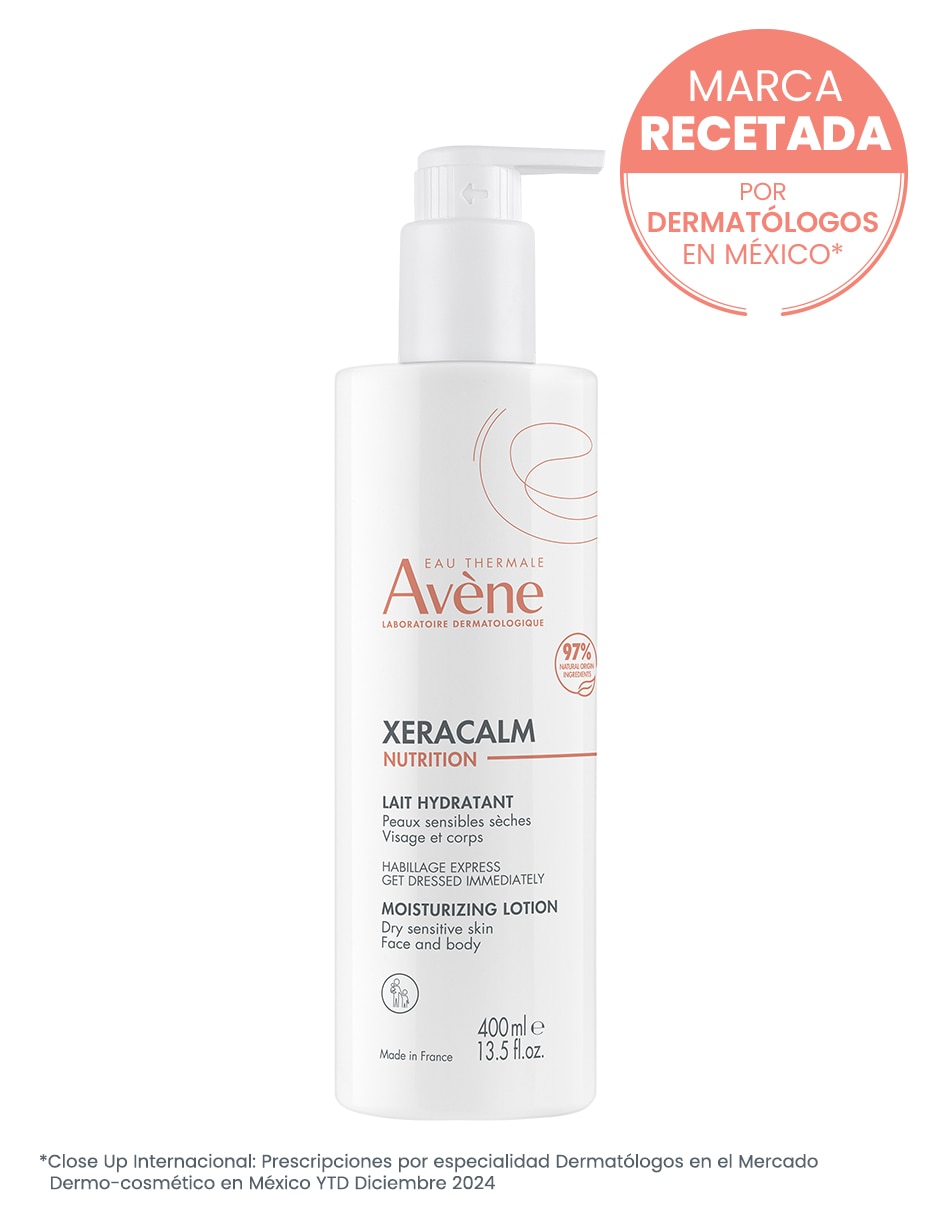 Leche corporal recomendada para calmar la piel de día Avène Xeracalm para piel seca y sensible 9