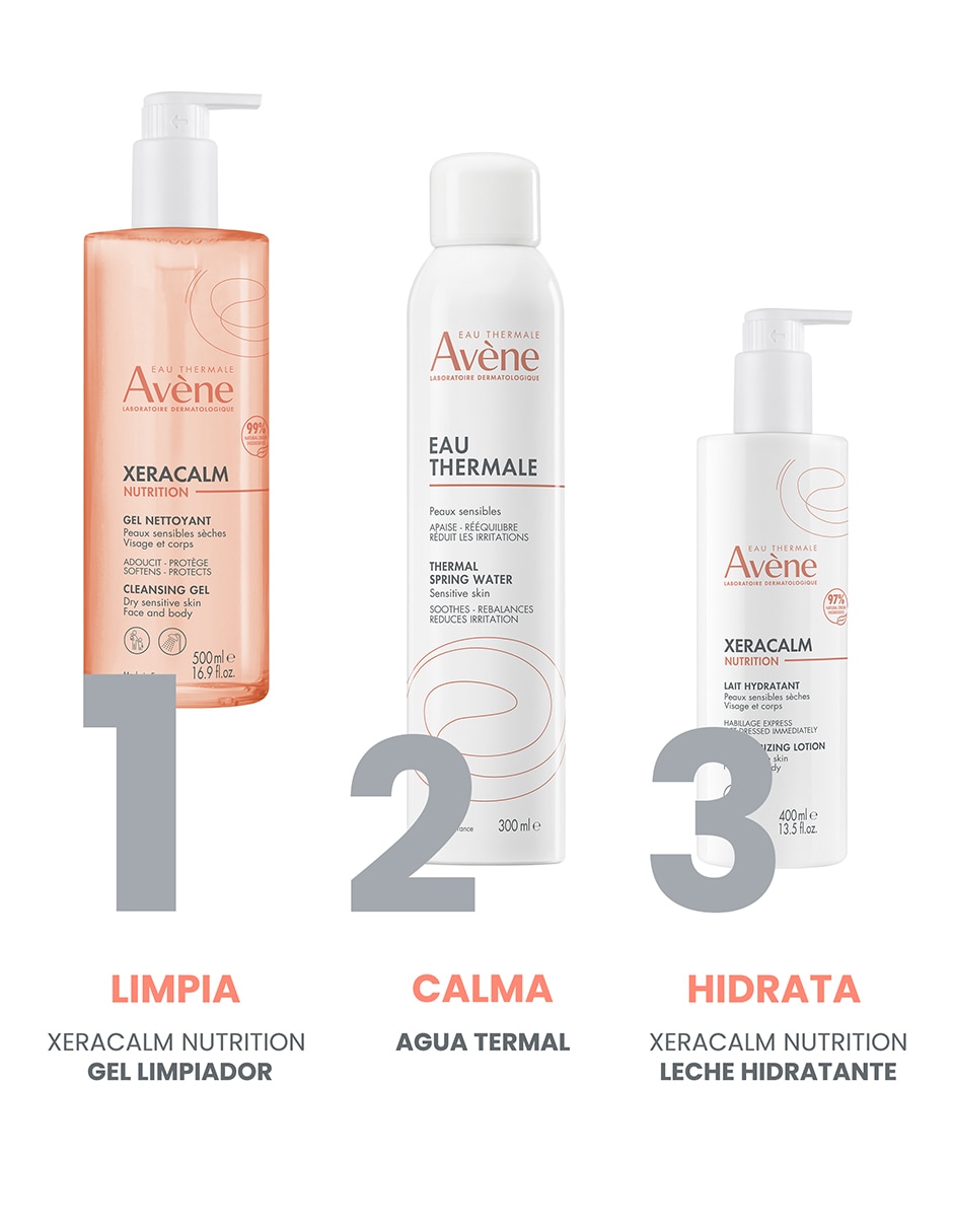 Leche corporal recomendada para calmar la piel de día Avène Xeracalm para piel seca y sensible 13