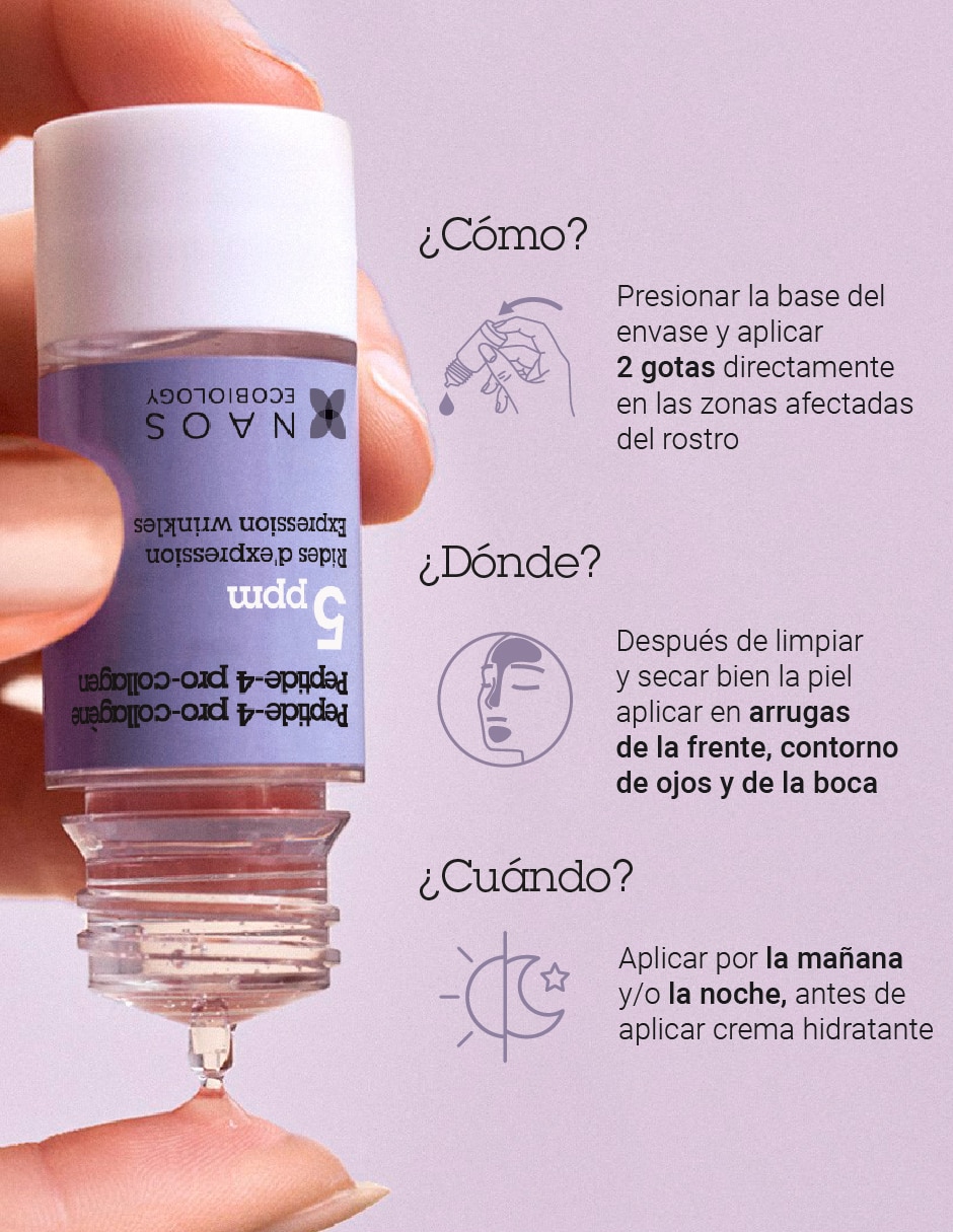 Sérum antiedad facial Peptido- 4 Procolágeno Etat Pur todo tipo piel