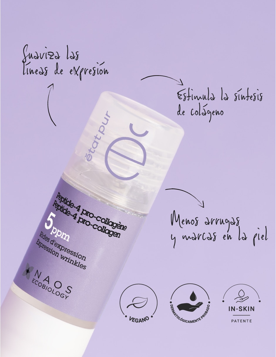 Sérum antiedad facial Peptido- 4 Procolágeno Etat Pur todo tipo piel