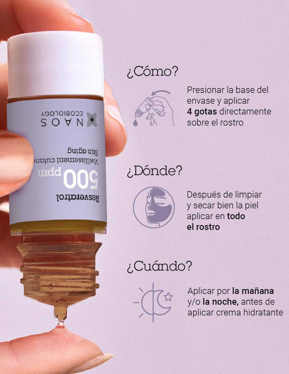 Sérum antioxidante facial Resveratrol Activo Puro Etat Pur todo tipo piel